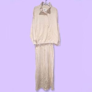Aerie Cream Loungewear Set